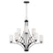 Maxim Lighting Deven 9-Light Chandelier 20036SWBK - alternate 1